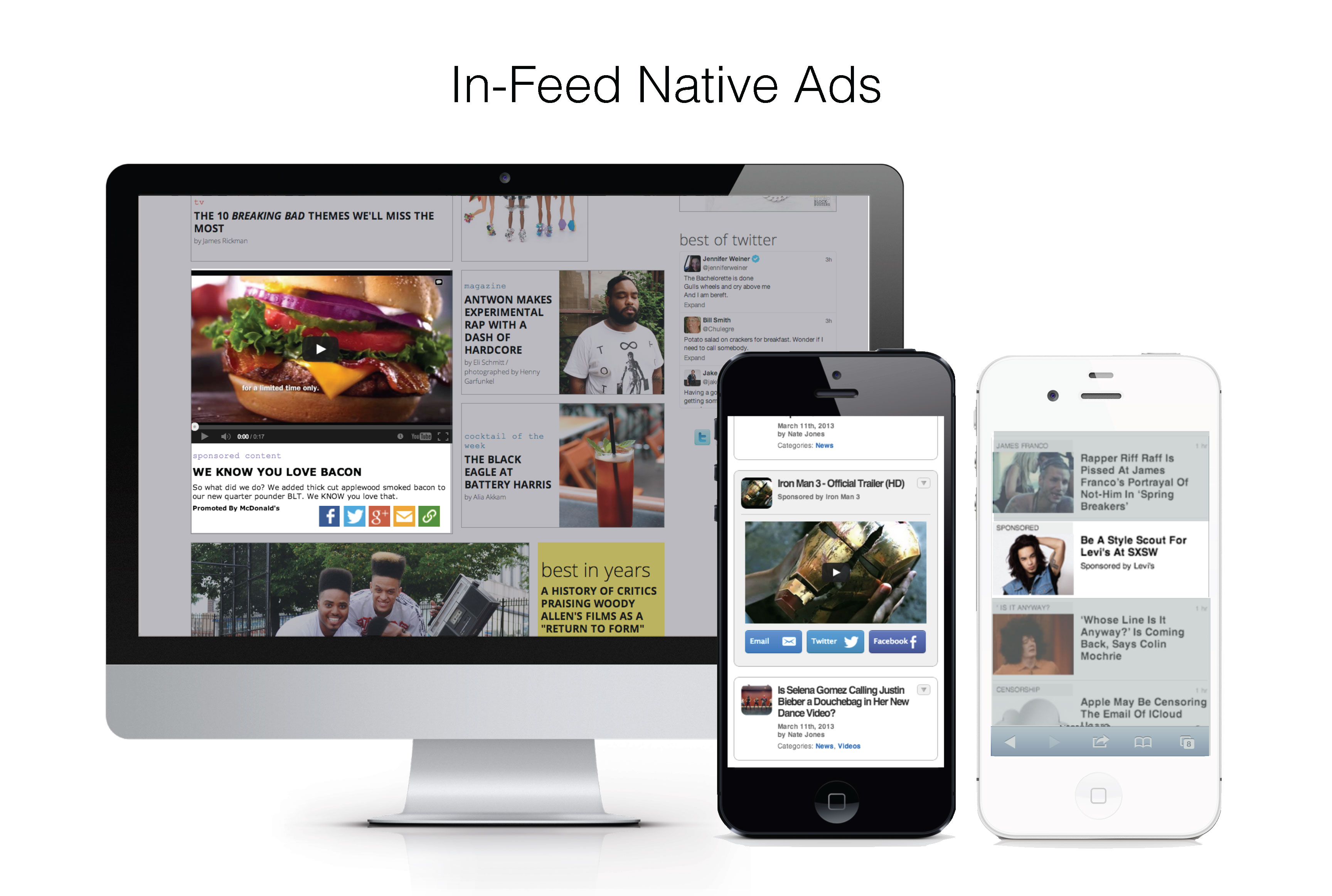 What are deals native ads