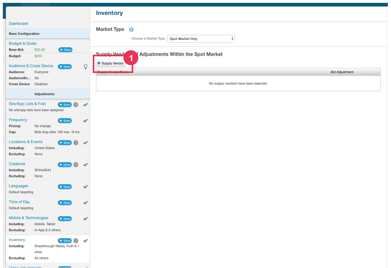 Targeting Stx Inventory In The Trade Desk Sharethrough